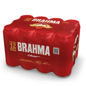 Cerveja Brahma Chopp, Pilsen, 473ml, Lata, Pack C/12