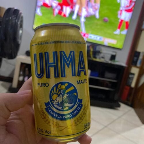 Cerveja Puro Malte Uhma Lata 350Ml photo review
